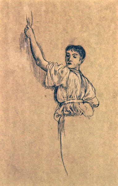Studio di una fanciulla per L