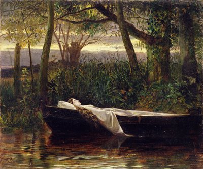 La dama di Shalott da Walter Crane