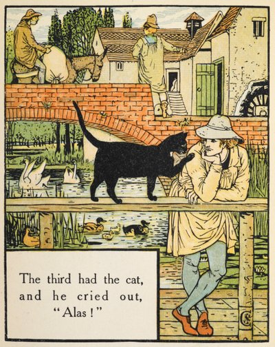 Il terzo aveva il gatto, e gridò, 