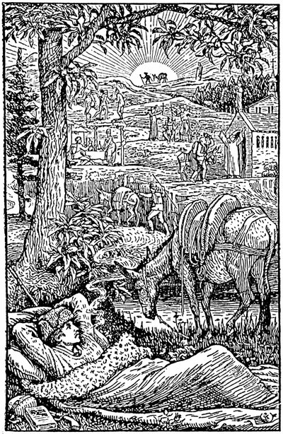 Viaggi con un asino nelle Cevenne di Robert Louis Stevenson da Walter Crane
