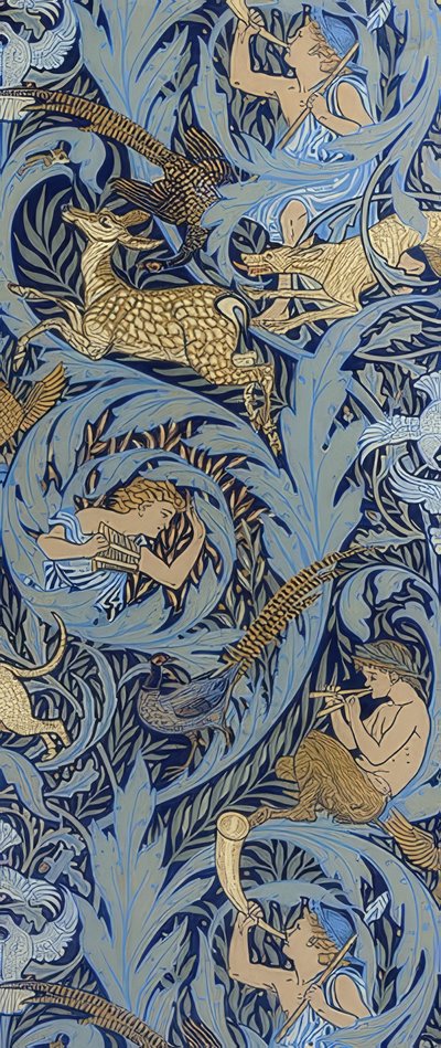 Note di legno. 1886 da Walter Crane