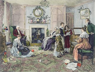 Canti di Natale da Walter Dendy (after) Sadler