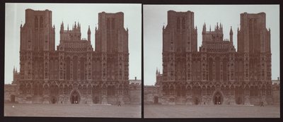 Cattedrale di Wells, Cathedral Green, Wells, Mendip, Somerset da Walter Edward Zehetmayr