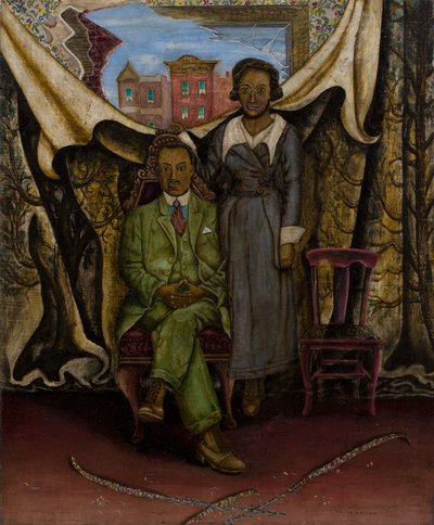 Padre e Madre—Tintype da Walter Ellison
