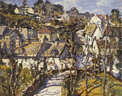 Il ponte del villaggio da Walter Elmer Schofield