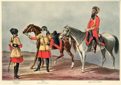 Il Secondo Cavalleria del Punjab da Walter Fane