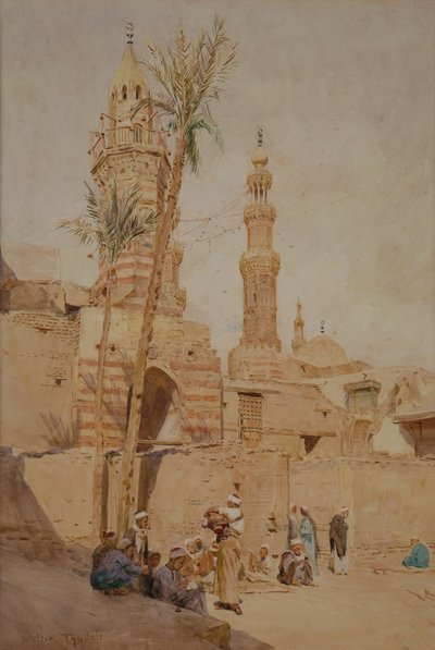 Scena di strada araba, Il Cairo da Walter Frederick Roofe Tyndale