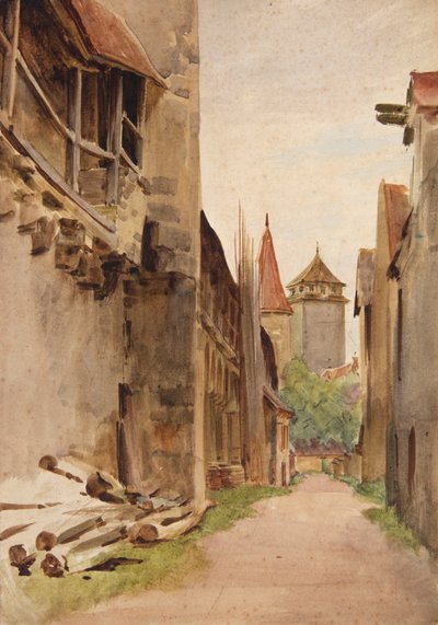 Strada secondaria, Rothenburg da Walter Frederick Roofe Tyndale