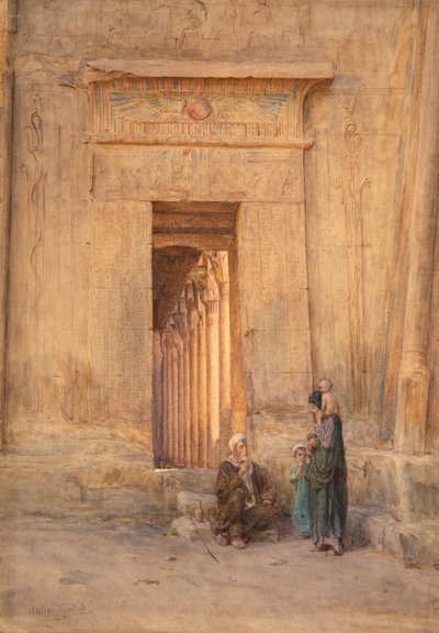 Porta nel Tempio di Iside da Walter Frederick Roofe Tyndale