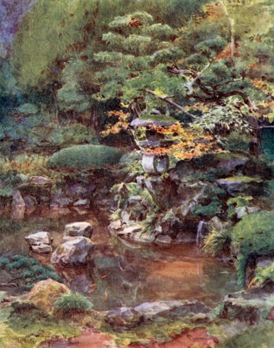 Giardino ad Ashinoyu da Walter Frederick Roofe Tyndale