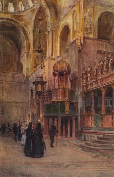 Interno di San Marco, c1900 1913 da Walter Frederick Roofe Tyndale