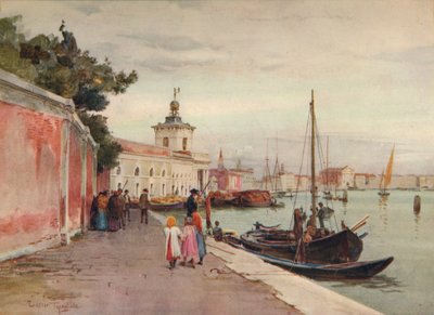 La Dogana, Venezia, c1900 1913 da Walter Frederick Roofe Tyndale