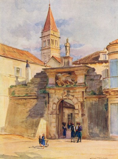 Una delle porte di Traù da Walter Frederick Roofe Tyndale