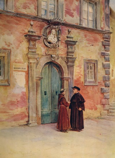 Palazzo Negroni, Montepulciano, c1900 1913 da Walter Frederick Roofe Tyndale