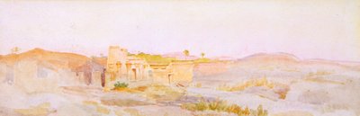 Qurnah, Tempio funerario di Seti I a Luxor da Walter Frederick Roofe Tyndale