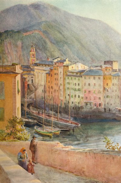 Il porto di Camogli, c1910 da Walter Frederick Roofe Tyndale