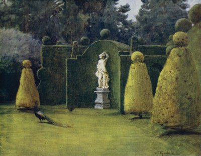 La Nuova Foresta: Bowling Green al Brokenhurst Park da Walter Frederick Roofe Tyndale