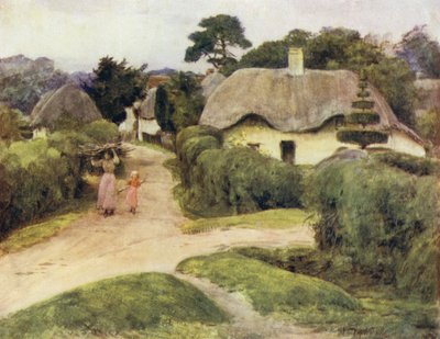 La Nuova Foresta: Furzy Lodge, vicino a Beaulieu da Walter Frederick Roofe Tyndale