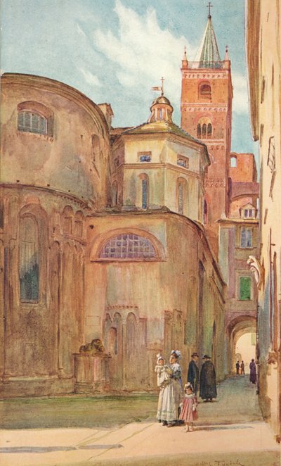 La chiesa romanica di Albenga da Walter Frederick Roofe Tyndale