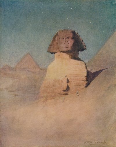 La Sfinge al chiaro di luna, c1905, 1912 da Walter Frederick Roofe Tyndale
