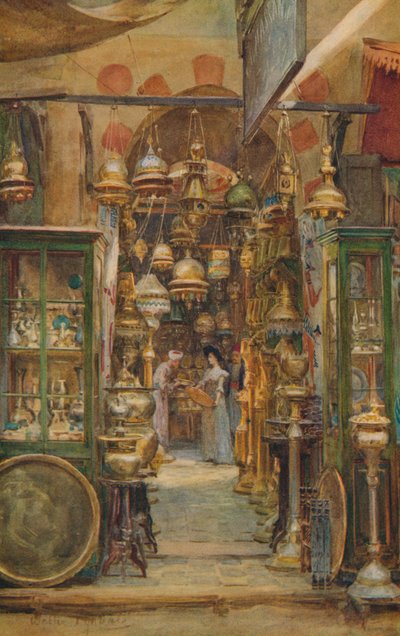 Il negozio di Nassan, c1905, 1912 da Walter Frederick Roofe Tyndale