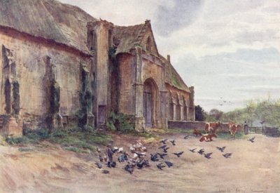 Wessex: Un granaio della decima, Abbotsbury, vicino a Weymouth da Walter Frederick Roofe Tyndale