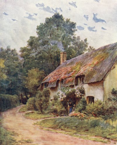 Wessex: Un tipico cottage di Wessex da Walter Frederick Roofe Tyndale