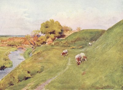Wessex: Sulle vecchie mura di Wareham da Walter Frederick Roofe Tyndale