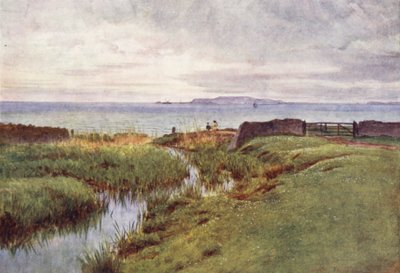 Wessex: Portland dalla riva settentrionale della baia di Weymouth da Walter Frederick Roofe Tyndale