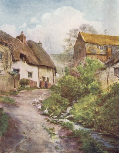 Wessex: I cottage del mulino a Sutton Poyntz, vicino a Weymouth da Walter Frederick Roofe Tyndale