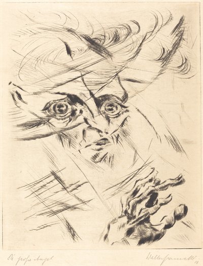 Die Grosse Angst, 1918 da Walter Gramatte