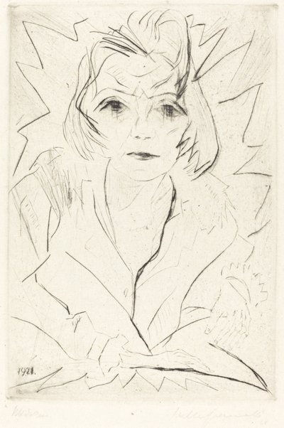 Madchen, 1921 da Walter Gramatte