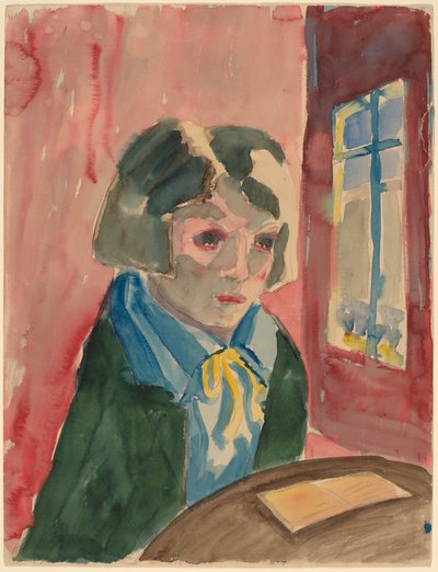 Ragazza alla Finestra da Walter Gramatte