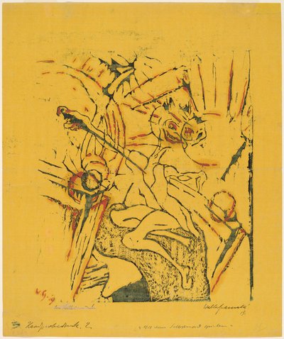 Mit dem Selbstmord Spielen, 1919 da Walter Gramatte