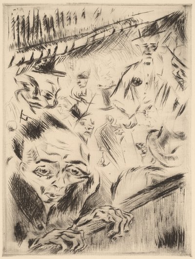 Robert al teatro, 1918 da Walter Gramatte