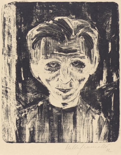 Autoritratto, 1922 da Walter Gramatte