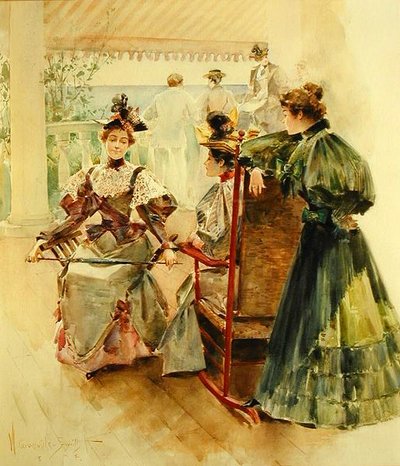 Sulla veranda da Walter Granville Smith