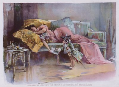 La Verità presenta un San Valentino alla più grande di tutte le creazioni moderne - la ragazza americana da Walter Granville Smith