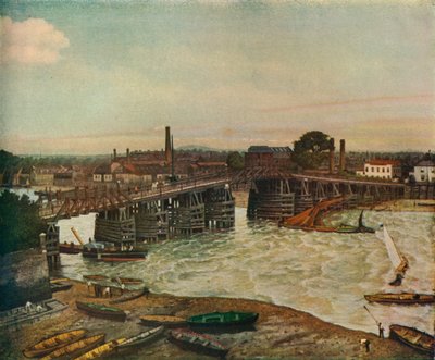Vecchio Ponte di Battersea, 1874 da Walter Greaves