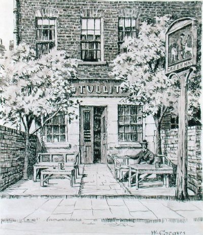 The Green Man, Beaufort Street, Chelsea da Walter Greaves