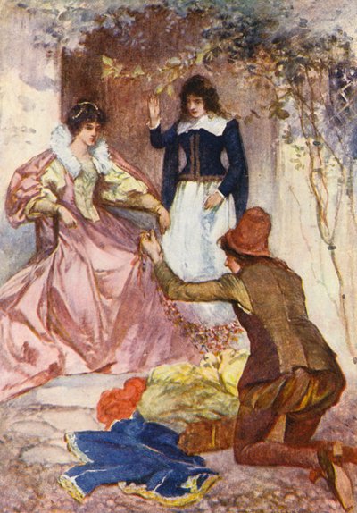 Illustrazione per Kenilworth di Sir Walter Scott da Walter Grieve