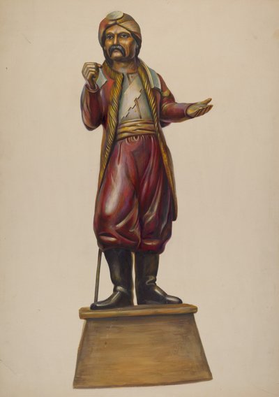 Figura del Negozio di Sigari, c. 1937 da Walter Hochstrasser