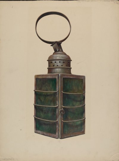 Lanterna, c. 1938 da Walter Hochstrasser