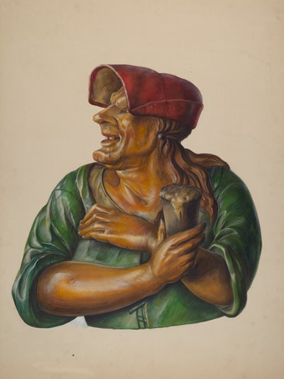 Figura da taverna, c. 1937 da Walter Hochstrasser