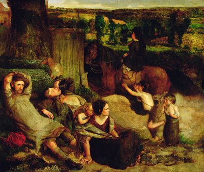 I vagabondi irlandesi da Walter Howell Deverell