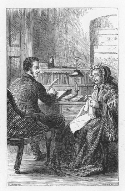 Scena da Il mulino sulla Floss di George Eliot, c. 1880 da Walter James Allen