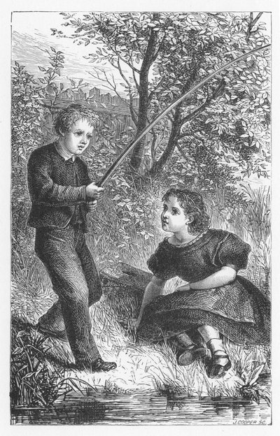 Scena da Il mulino sulla Floss di George Eliot, c1880 da Walter James Allen