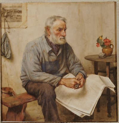 Un momento di riposo da Walter Langley