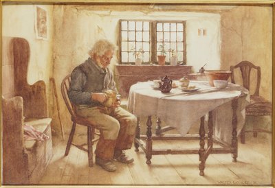 Il Pasto di un Povero da Walter Langley