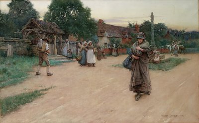 Tradita, 1887 da Walter Langley
